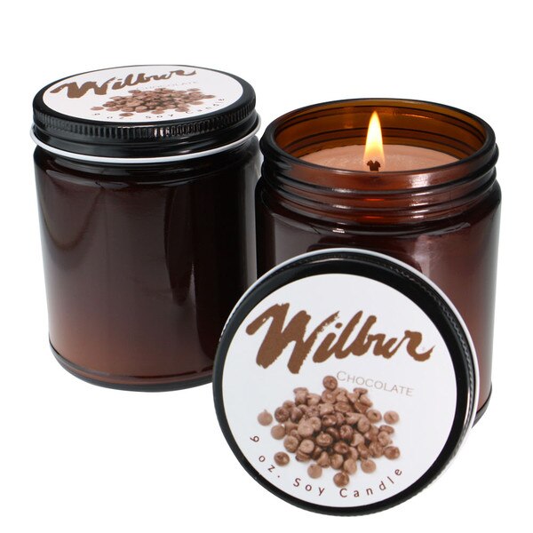Wilbur Chocolate Scented Candle 9 oz.